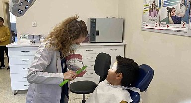 Çocuklar için Aile Diş Hekimliği Uygulaması başarıyla devam ediyor