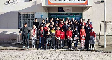 Çocuklara güvenlik ve suçtan korunma yöntemlerini anlattılar