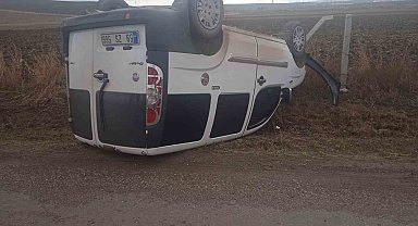 Çorum'da bir acayip kaza