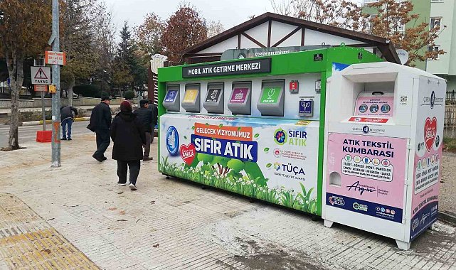 Çorum'da mobil atık getirme merkezlerinin sayısını artırdı