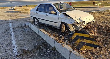 Çorum'da trafik kazası: 1 yaralı