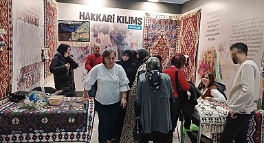 Çukurca kilimleri İstanbul'da sergilendi