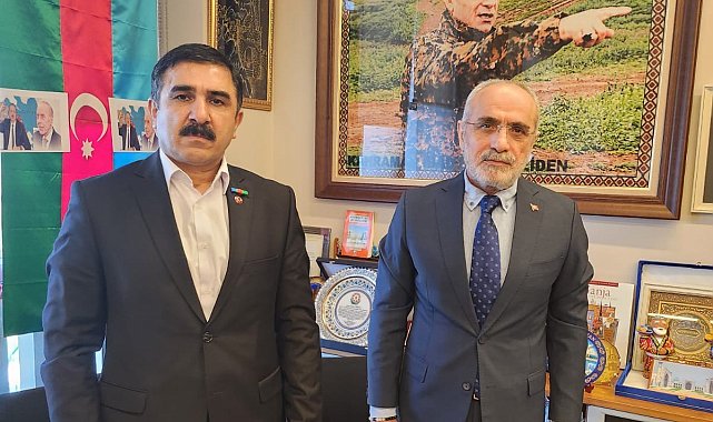 Cumhurbaşkanı Başdanışmanı Topçu, Azerbaycan'ın milli kahramanı Hüseyinli ile görüştü