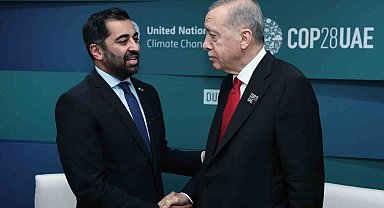 Cumhurbaşkanı Erdoğan, İskoçya Başbakanı Yusuf ile görüştü