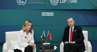 Cumhurbaşkanı Erdoğan, İtalya Başbakanı Meloni ile görüştü
