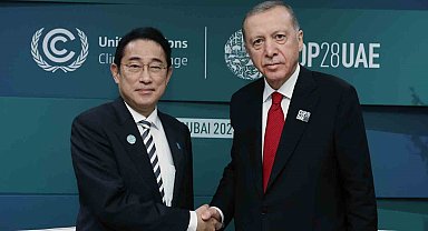 Cumhurbaşkanı Erdoğan, Japonya Başbakanı Kishida ile görüştü