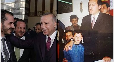 Cumhurbaşkanı Erdoğan'ı 28 yıl sonra şaşırtan fotoğraf