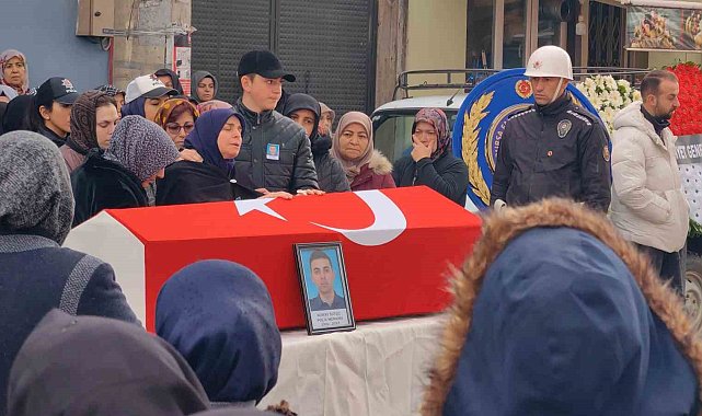 Cumhurbaşkanlığı koruma görevlisi polis son yolculuğa uğurlandı