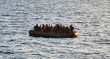 Datça'da 39 düzensiz göçmen kurtarıldı