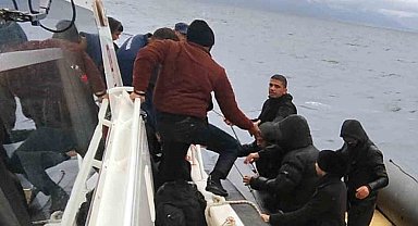 Datça'da 43 düzensiz göçmen yakalandı