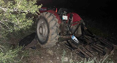 Datça'da traktör kazası: 1 ölü