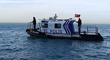 Deniz polisinden Akçakoca'da denetim