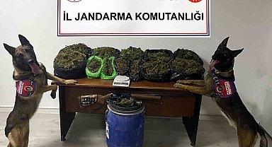 Denizli'de 1 ayda 22,7 kilogramın esrar ele geçirildi