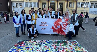 Deprem bölgesine anlamlı destek