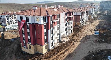 Depremzedeler konutlarına kavuşmak için artık gün sayıyor