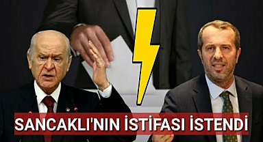 Saffet Sancaklı'nın MHP'den istifası istendi!