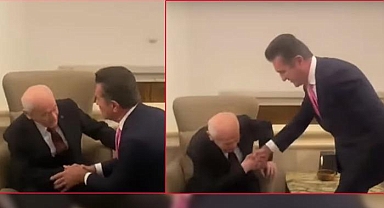 Devlet Bahçeli'ye sürpriz ziyaret: Mustafa Sarıgül ve Ali Öztunç ile bir araya geldi