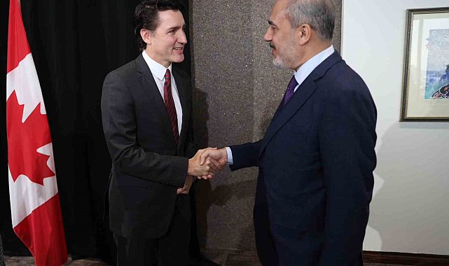 Dışişleri Bakanı Fidan, Kanada Başbakanı Trudeau ve Kanada Dışişleri Bakanı Joly ile görüştü