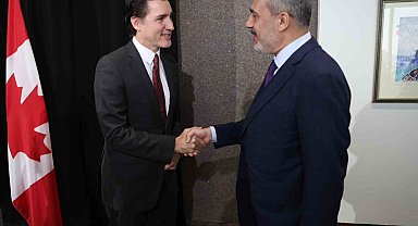 Dışişleri Bakanı Fidan, Kanada Başbakanı Trudeau ve Kanada Dışişleri Bakanı Joly ile görüştü