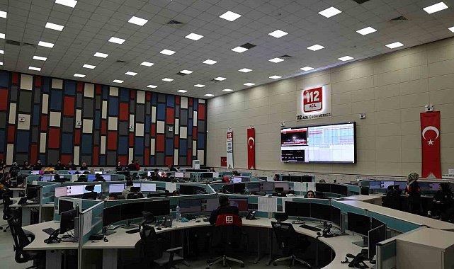 Diyarbakır 112 Acil Çağrı Merkezine 6 Şubat'ta 36 binin üzerinde çağrı düştü