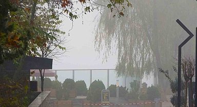 Diyarbakır güne yoğun sis ile uyandı