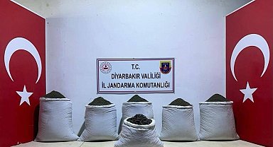 Diyarbakır'da 123 kilogram esrar ele geçirildi