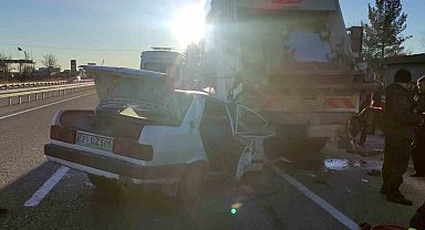 Diyarbakır'da feci kaza: 2 ölü, 2 ağır yaralı