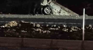 Diyarbakır'da otomobil şarampole devrildi: 5 yaralı