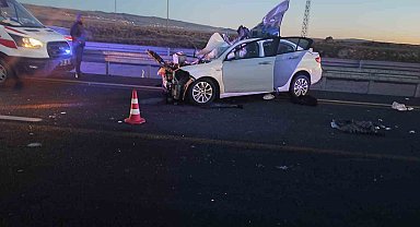 Diyarbakır'da taziye dönüşü feci kaza: 3 ölü, 4 yaralı
