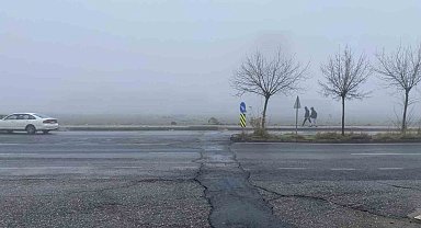 Diyarbakır'da yoğun sis