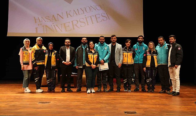 Doğal Afet ve Savaş Durumlarında Paramediklerin rolü HKÜ'de konuşuldu