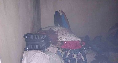 Doğubayazıt'ta çıkan yangında bir ev kullanılamaz hale geldi