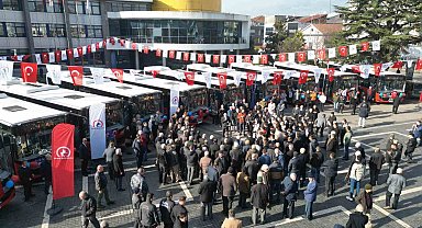 Düzce Belediyesi ulaşım filosunu güçlendirildi