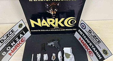 Düzce'de uyuşturucu operasyonu: 4 gözaltı