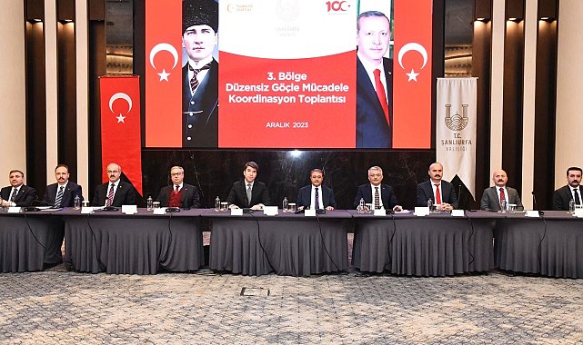 Düzensiz göçle mücadele masaya yatırıldı