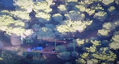 Düzensiz göçmenler, cayrokopter devriyesine takıldı