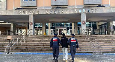 Edirne'de firari hükümlü Yunanistan'a kaçarken yakalandı