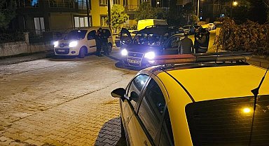 Edremit'te huzur operasyonunda 18 arana şahıs yakalandı