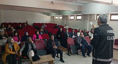 Elazığ polisinden Narko-Rehber eğitimleri