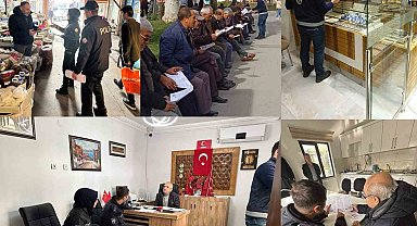 Elazığ'da esnaf ve vatandaşlar hırsızlık olaylarına karşı bilgilendirildi