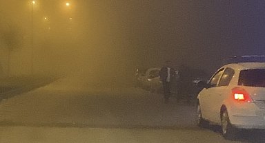 Elazığ'da yoğun sis etkili oldu
