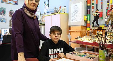 Elazığlı yetenek, TÜBİTAK yarışmasında resmiyle Türkiye üçüncüsü oldu