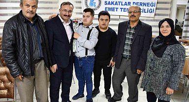 Emet Belediye Başkanı Doğan: "Her zaman engelli vatandaşlarımızın yanındayız"