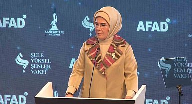 Emine Erdoğan: "İki aydır dünyanın gözü önünde vicdanlarımızı paramparça eden bir kıyım yaşanıyor"