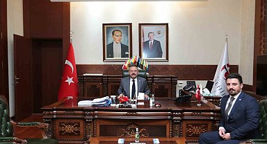 EMŞAV Başkanı Çil'den Vali Aksoy'a ziyaret