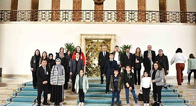 Engelli öğrenciler, TBMM'de ağırlandı