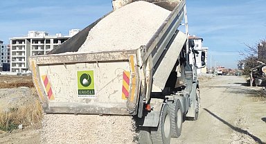 Ereğli'de yol bakım ve onarım çalışması devam ediyor