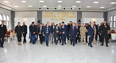 Eruh'ta belediyeden ücretsiz düğün salonu hizmeti