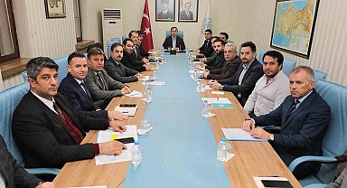 Erzincan Toplu Sera Bölgesi ile ilgili toplantı yapıldı