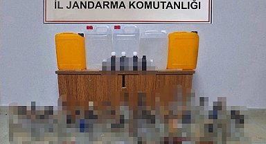 Erzincan'da 50 litre sahte alkol ele geçirildi